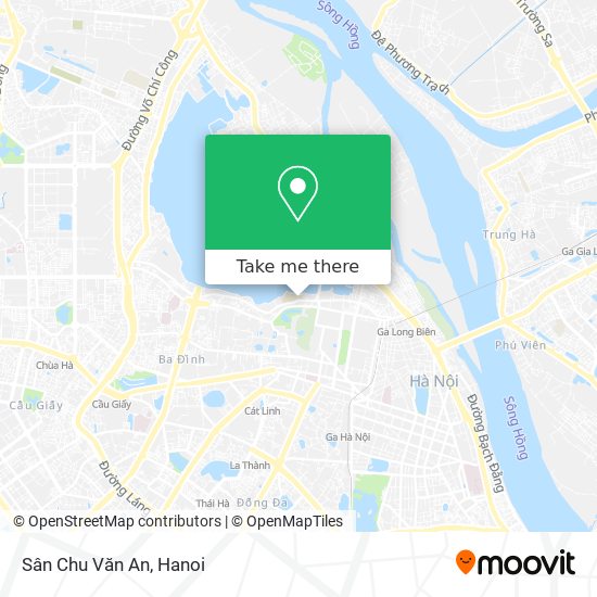 Sân Chu Văn An map