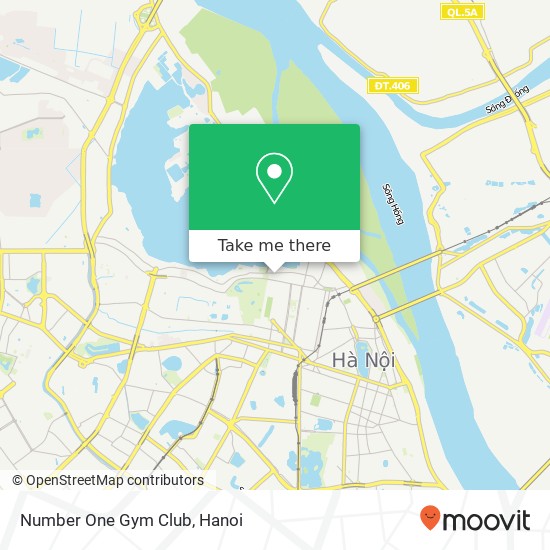 Number One Gym Club map