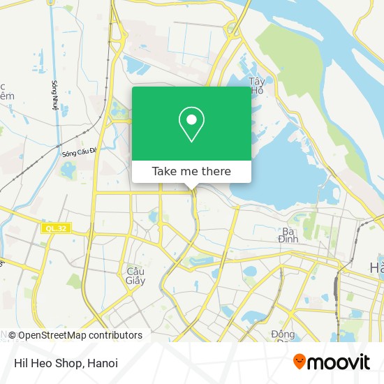 Hil Heo Shop map