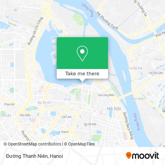 Đường Thanh Niên map