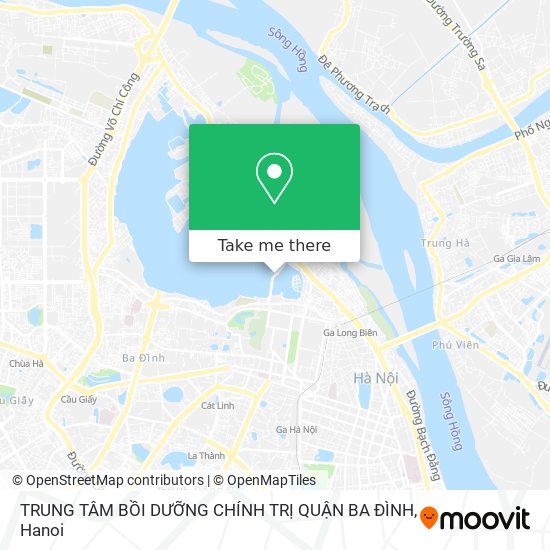 TRUNG TÂM BỒI DƯỠNG CHÍNH TRỊ QUẬN BA ĐÌNH map