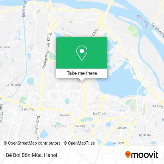 Bể Bơi Bốn Mùa map