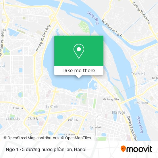 Ngõ 175 đường nước phần lan map