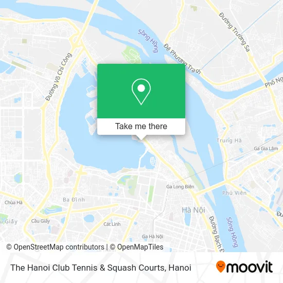 The Hanoi Club Tennis & Squash Courts map