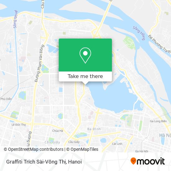 Graffiti Trích Sài-Võng Thị map