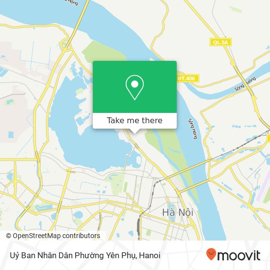 Uỷ Ban Nhân Dân Phường Yên Phụ map