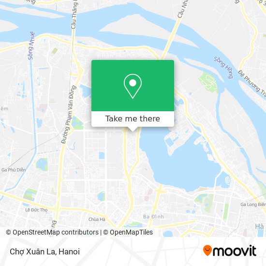 Chợ Xuân La map