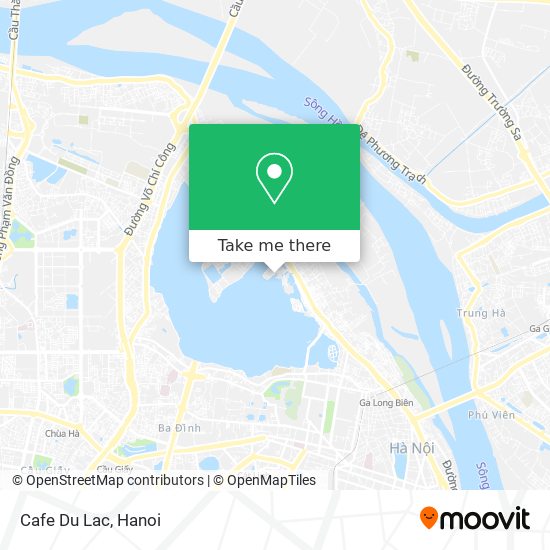Cafe Du Lac map