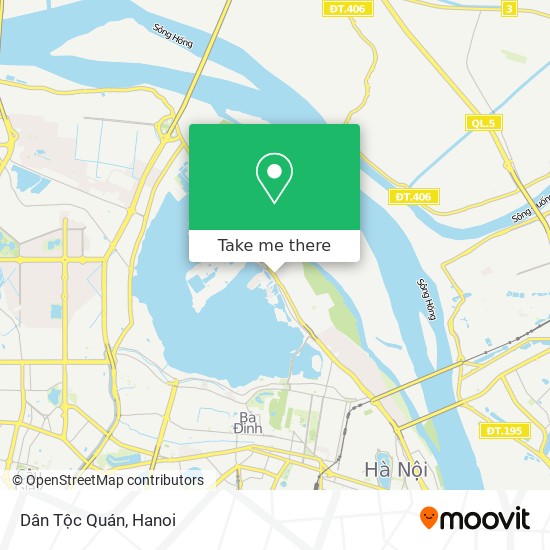 How to get to Dân Tộc Quán in Quảng An by Bus - Moovit