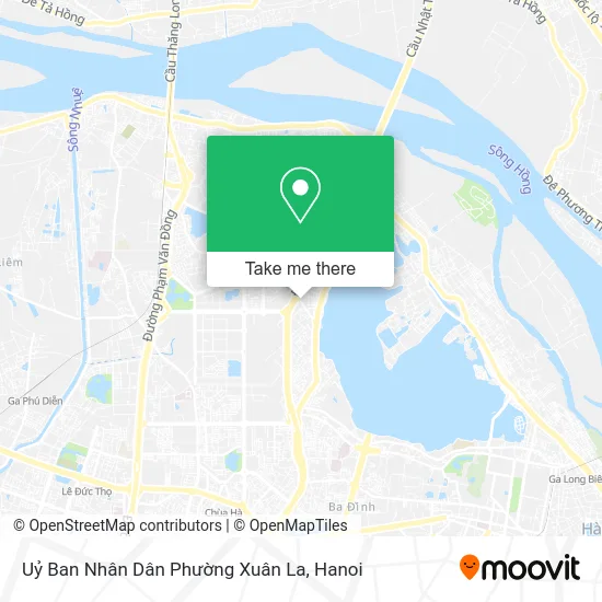 Uỷ Ban Nhân Dân Phường Xuân La map