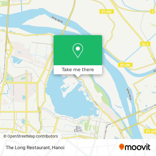The Long Restaurant map