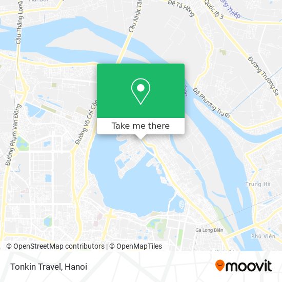 Tonkin Travel map
