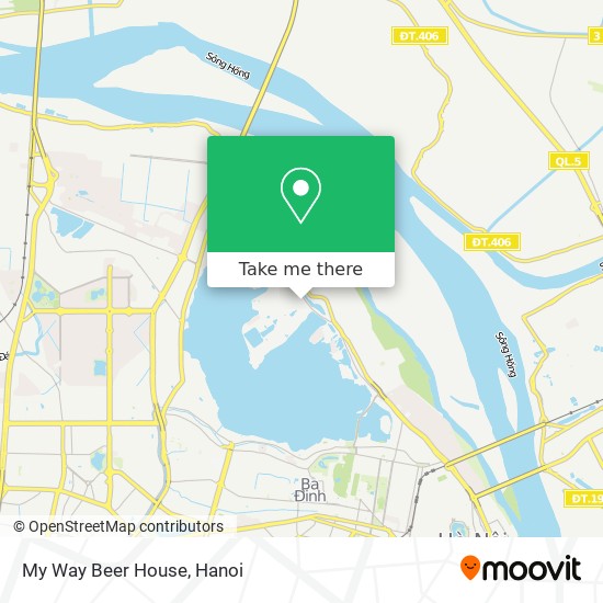 My Way Beer House map
