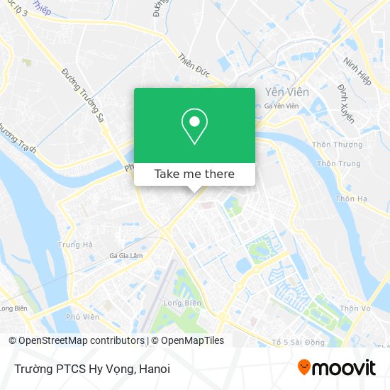 Trường PTCS Hy Vọng map