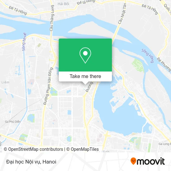 Đại học Nội vụ map