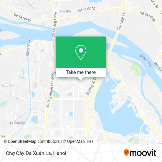 Chợ Cây Đa Xuân La map