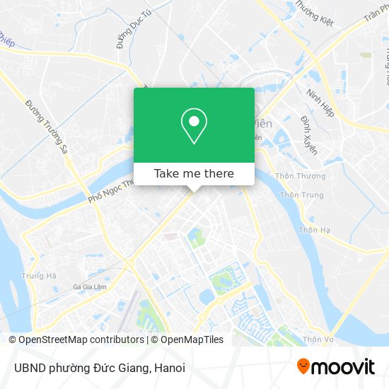 UBND phường Đức Giang map