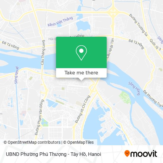 UBND Phường Phú Thượng - Tây Hồ map