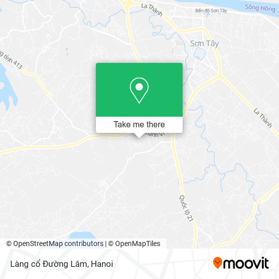 Làng cổ Đường Lâm map