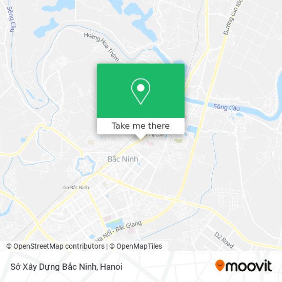 Sở Xây Dựng Bắc Ninh map