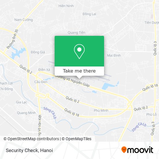 Security Check map