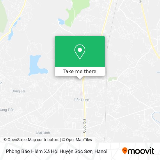 Phòng Bảo Hiểm Xã Hội Huyện Sóc Sơn map