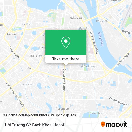 Hội Trường C2 Bách Khoa map