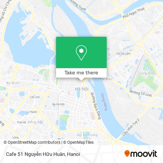 Cafe 51 Nguyễn Hữu Huân map