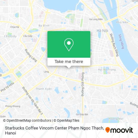 Starbucks Coffee Vincom Center Phạm Ngọc Thạch map