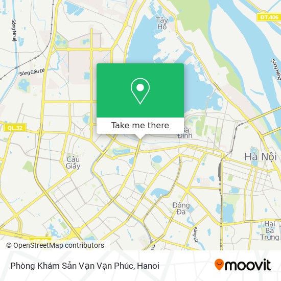 Phòng Khám Sản Vạn Vạn Phúc map