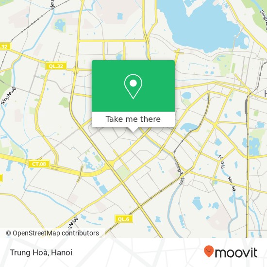 Trung Hoà map