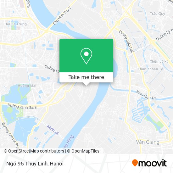 Ngõ 95 Thúy Lĩnh map