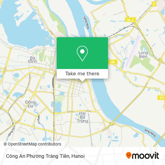 Công An Phường Tràng Tiền map