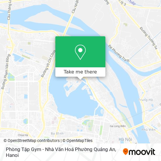 Phòng Tập Gym - Nhà Văn Hoá Phường Quảng An map