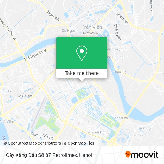 Cây Xăng Dầu Số 87 Petrolimex map