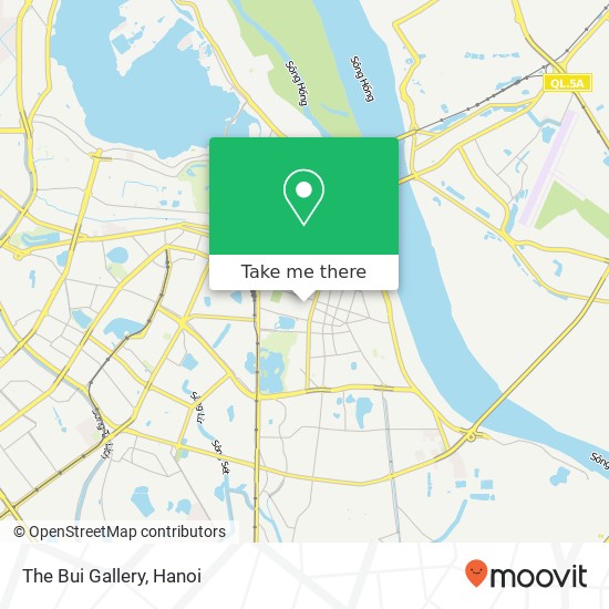 The Bui Gallery map
