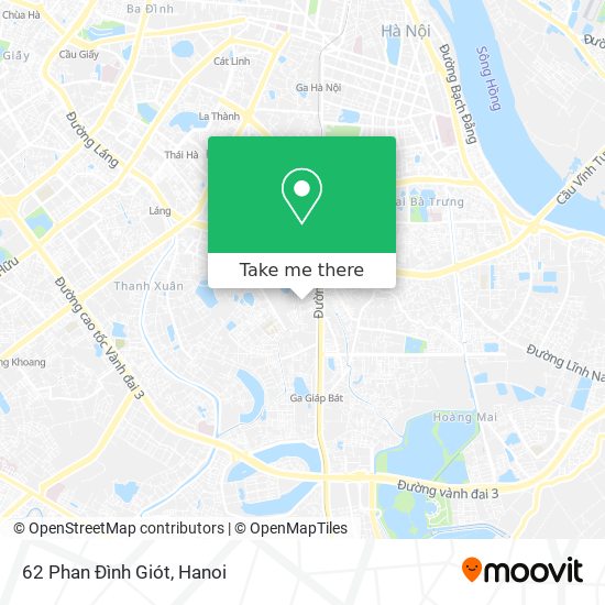 62 Phan Đình Giót map