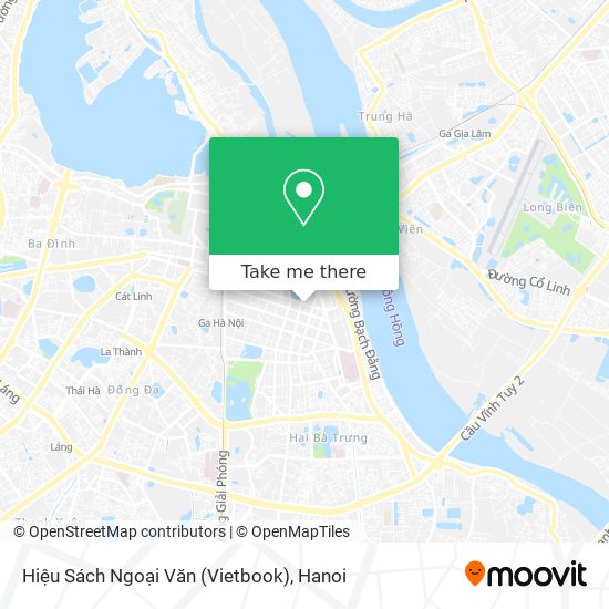 Hiệu Sách Ngoại Văn (Vietbook) map