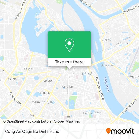 Công An Quận Ba Đình map