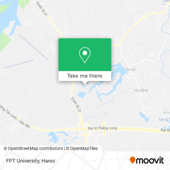 FPT University map