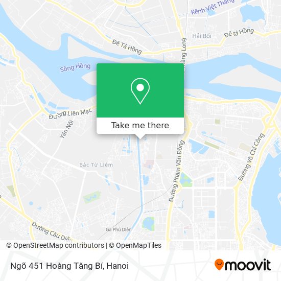 Ngõ 451 Hoàng Tăng Bí map
