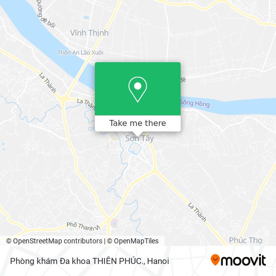 Phòng khám Đa khoa THIÊN PHÚC. map