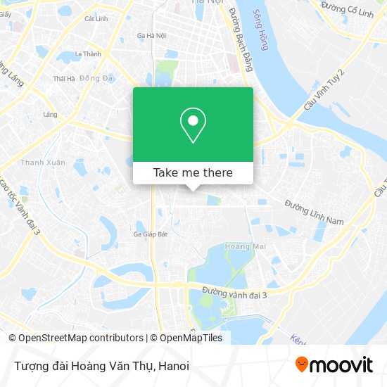 Tượng đài Hoàng Văn Thụ map