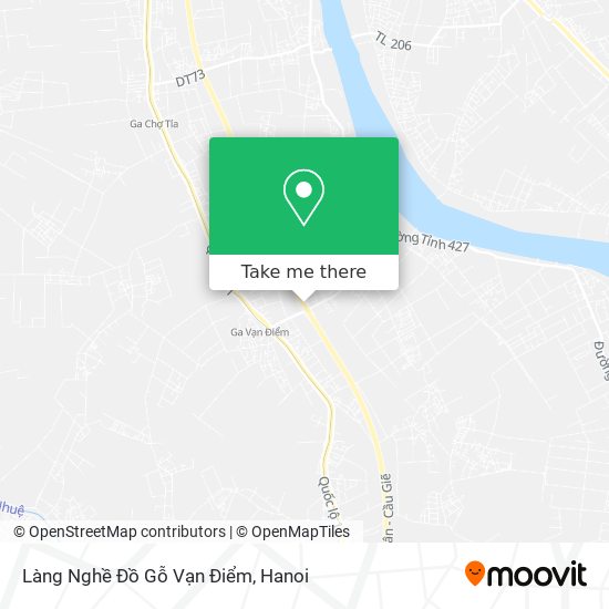 Làng Nghề Đồ Gỗ Vạn Điểm map