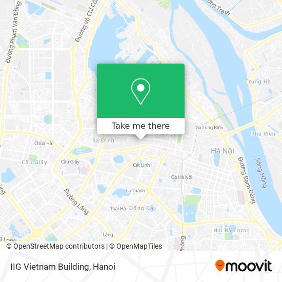 IIG Vietnam Building map