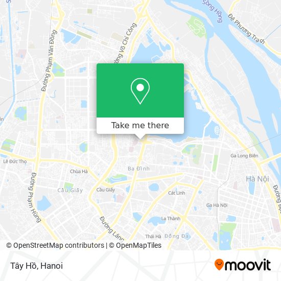 Tây Hồ map