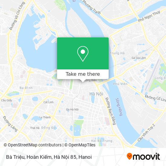 Bà Triệu, Hoàn Kiếm, Hà Nội 85 map