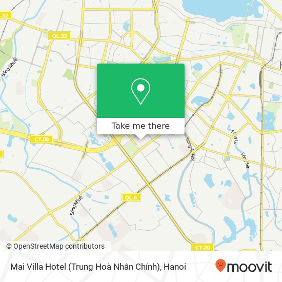 Mai Villa Hotel (Trung Hoà Nhân Chính) map