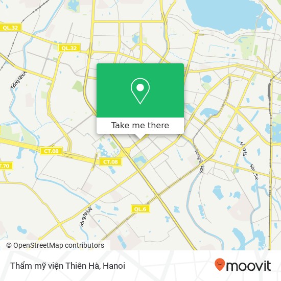 Thẩm mỹ viện Thiên Hà map