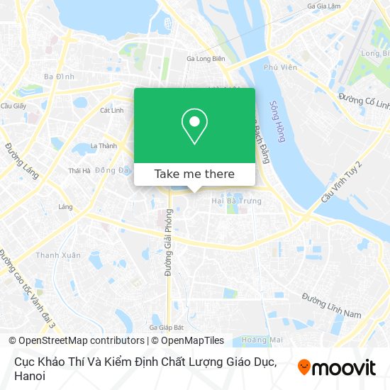 Cục Khảo Thí Và Kiểm Định Chất Lượng Giáo Dục map